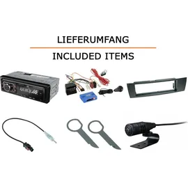 JUST SOUND best choice for caraudio Autoradio Einbaupaket JBL Celebrity 150 passend für BMW Z4 E89 + PDC | Bluetooth USB