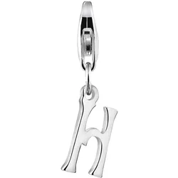 Nenalina Buchstabe "M" Anhänger Initialen Trend 925 Silber Damen 