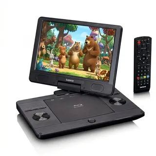 Lenco BRP-1150BK - Blu-ray-Disk-Player - tragbar -Anzeige: 29.5 cm 11,5” Blu-ray Player,