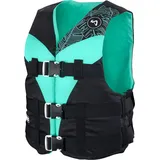 MESLE Schwimmweste Damen V210-W, Leichte Schwimmhilfe für Frauen & Mädchen, 50N Auftriebsweste Sup, Schwimmen, Kajak, Prallschutzweste Wakeboard, Wasserski, Jetski