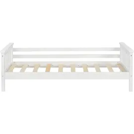 [en.casa] Jugendbett Nuuk 80 x 160 cm Kiefer weiß