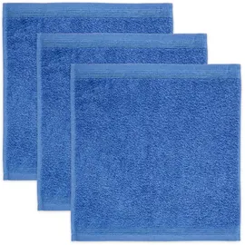 Möve Superwuschel Seiftuch 30 x 30 cm cornflower 3 St.