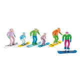 magiedinatale Jaegerndorfer jaegerndorferjc54300 stehend Figuren mit Head Snowboards (6-teilig)