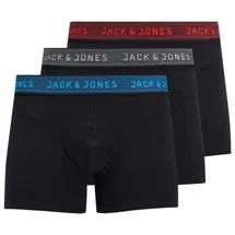 Jack & Jones Junior 3er-Set: Boxershorts in Schwarz | Gr.: 152