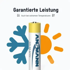 Ansmann Solar Akku AA 800 mAh 1,2V, NI-MH