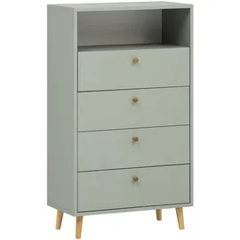 Schildmeyer Bjarne Highboard 158675, Pistazie, 60,2 x 33 x 104,4 cm