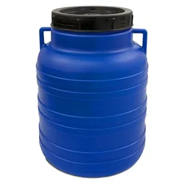 plasteo 10 Liter Weithalsfass Blau