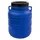 plasteo 10 Liter Weithalsfass Blau
