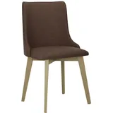 Mirjan24 Stuhl Monti Holz Eiche braun