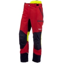 KOX Schnittschutzhose Duro 3.0 Rot/Gelb Gr. 40