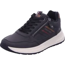 Mustang Schnürschuh Schwarz Herren 45