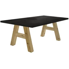 58 aufm Kessel Elia 140 x 75 x 90 cm Asteiche/schwarz