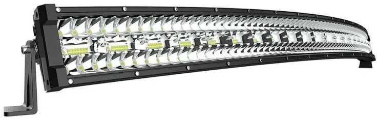 Gebogene 127 cm 936 W 9D LED-Bar — LED-Dioden-Scheinwerfer, Tageslicht, 48.000 lm