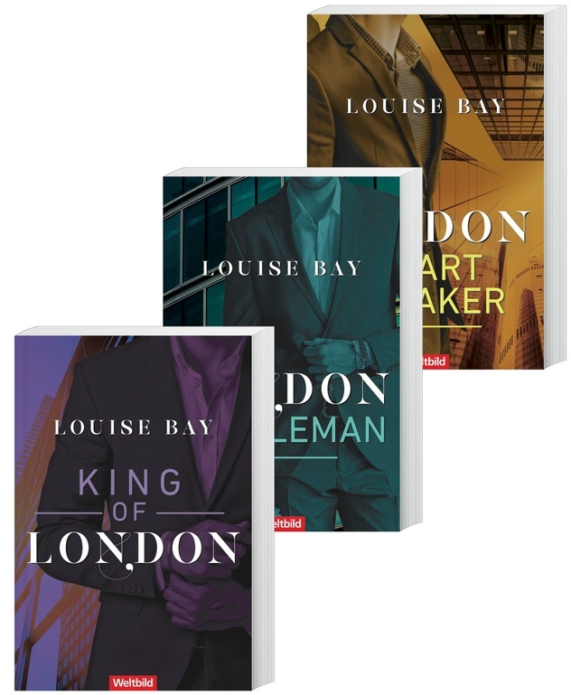 King Of London/ London Gentleman/ London Heartbreaker - Louise Bay  Taschenbuch