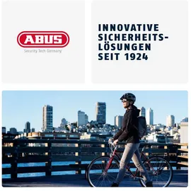 ABUS Fahrradhelm HYP-E - Helm mit Frontlicht, Rücklicht und Blinklicht - geeignet auch fürs Fahrradfahren auf E-Bike und S-Pedelec - für Jugendliche und Erwachsene - Größe L, Signal Gelb