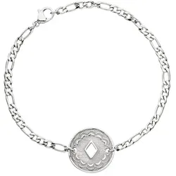 Purelei Armband Lolani mit Karabinerverschluss Silber Damen 