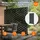 ML-Design Metall-Sichtschutz Milano 90x180 cm aus Stahl, Raumteiler mit 3 Paneele, Trennwand erweiterbar mit Ständer, Paravent Deko Sichtschutzwand wetterfest für Garten Balkon Terrasse