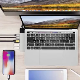 Hyper HyperDrive NET 6-in-2 USB-C Hub - Grau