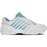 K-Swiss Performance Damen Bigshot Light 4 Tennis Shoe, White/Nile Blue/Desert Flower, 40