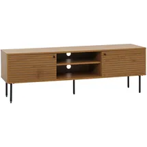 Mendler HWC-N78 Lowboard 50x150x40cm Natur Melamin