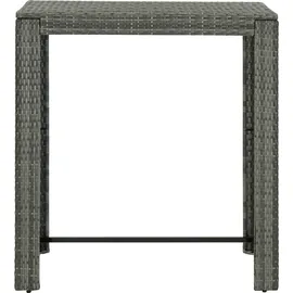 vidaXL Gartenbar-Set 5-tlg. Grau