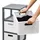 Rotho Rollcontainer Country 37,5 x 32,5 x 71,2 cm 3-tlg. weiß