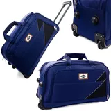 RGL SL XXL 29" Trolley Reisetasche auf Rollen Ausziehbarer Griff Duffel Grösse: XXL 29" Farbe: Dunkel Blau - Dunkelblau