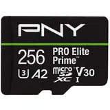 PNY Pro Elite Prime 256 GB microSDXC UHS-I Klasse 10
