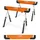 SCHEPPACH Arbeitsbock Stahl 618-820 mm orange