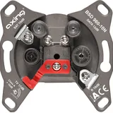 Axing BSD 960-10N Multimedia SAT-Antennen-Steckdose Durchgangsdose 10 dB