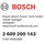 Bosch Fräszirkel und Führungsschienenadapter FSN 70/140 2609200143