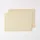 Homescapes 2er-Set Tischsets Creme aus 100% Baumwolle gerippt, Platzsets rechteckig aus Stoff, waschbare Platzdeckchen
