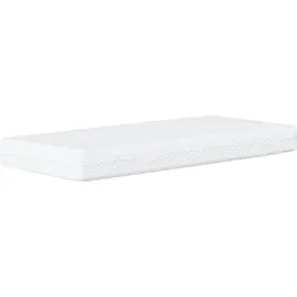 vidaXL Tagesbett mit Matratze 90 x 200 cm schwarz