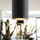 Ideal Lux Look in schmaler Form, schwarz