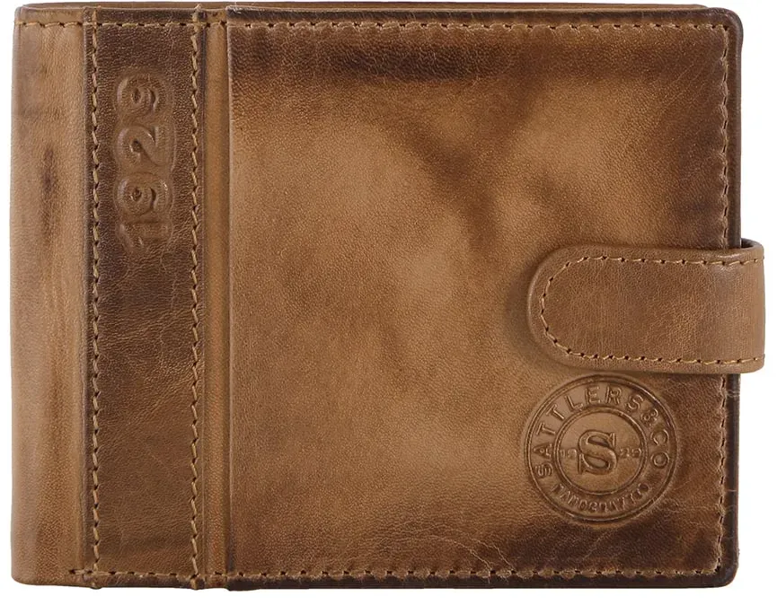 Sattlers & Co. Querbörse Herren The Desert Taimado braun