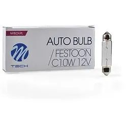 Glühlampe M-TECH C10W 41mm 10W T11x41 SV8.5 12V