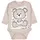 TupTam Baby Bekleidungsset Langarmbody Hose & Mütze – 3-teilig, Farbe: Teddybär beige), Kinder Größe: 74 - 74