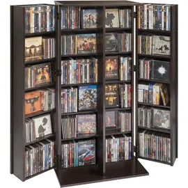 Vevor DVD-Schrank 61 x 36,8 x 127 cm Schwarz