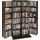 Vevor DVD-Schrank 61 x 36,8 x 127 cm Schwarz