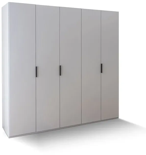 rauch ORANGE Kleiderschrank Vareno 225 x 222 cm Dekor Seidengrau