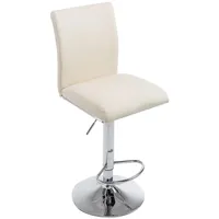 CLP Barhocker Köln Kunstleder I Barstuhl Mit Lehne Und