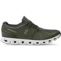 ON Herren Freizeitschuhe Cloud 5, Olive / White, 43