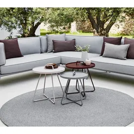 Cane-Line On-the-move Beistelltisch Ø 52 x 60 cm taupe