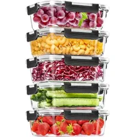 luxuskollektion Glas-Frischhaltedosen Set 10-teilig