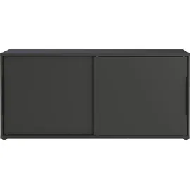 Germania Mailand Aktenschrank 160 x 40 x 74 cm grau