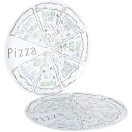 Brunner Pizzateller mehrfarbig 38 cm 2er Set