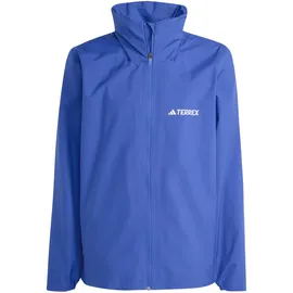 adidas Herren Terrex Multi Essentials 2 Layer Rain Jacket, semi lucid blue, M