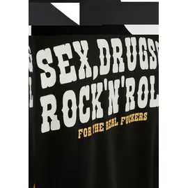 King Kerosin College Jacke & Rock n Roll schwarz XXXL