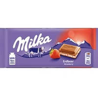 Milka Erdbeer Schokolade 100,0 g