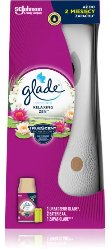 GLADE Relaxing Zen automatischer Lufterfrischer mit Nachfüllpackung 269 ml